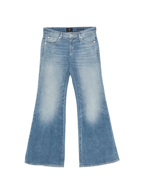 7 For All Mankind low-rise flared jeans Blue 7UCH0K85