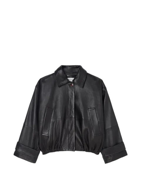 Róhe leather blouson jacket Black 42011248