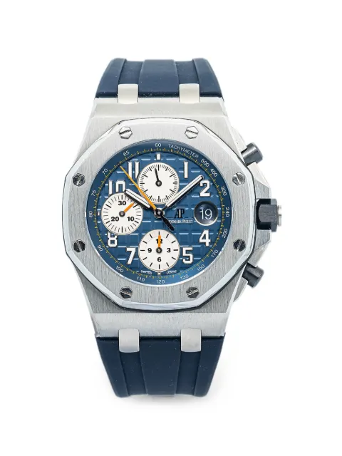 Audemars Piguet pre owned Royal Oak Offshore 42mm watch Blue 26470ST