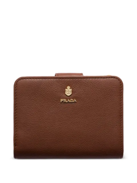 Prada small leather wallet Brown 1ML0182ZSN