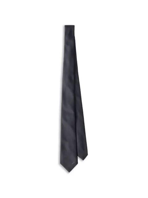 Prada silk tie Grey UCR77S1416360