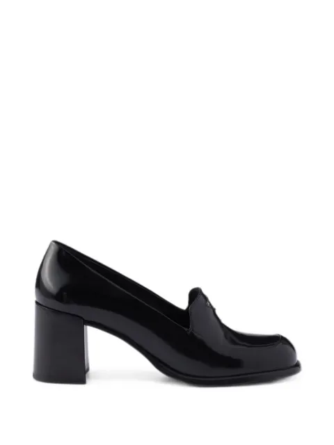 Prada brushed leather loafers Black 1D707OF065P39