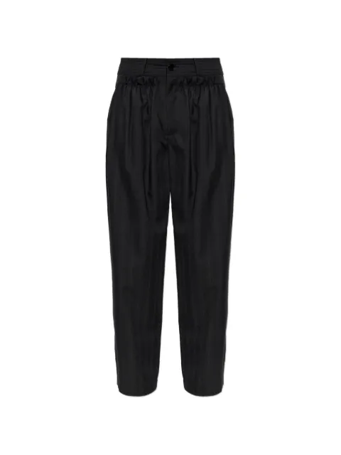 ISABEL MARANT Mayera pinstripe wool trousers Black PA0720FAB1F01I