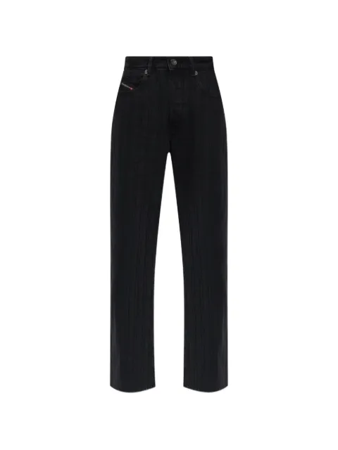 Diesel 1971 D-SENT pinstripe-pattern jeans Black A1987109Q12