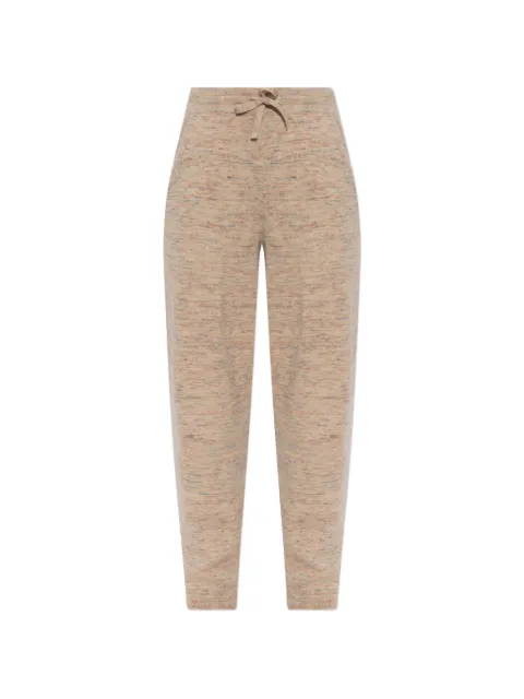 MARANT ÉTOILE Kira drawstring track pants Pink PA0105FCD3L05E