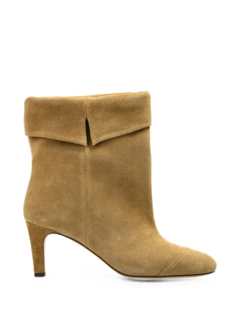 ISABEL MARANT Eldra suede ankle boots Neutrals BO0280FAD3A37S
