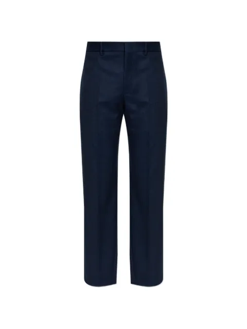 ETRO pleated wool trousers Blue MRED001499TU21H