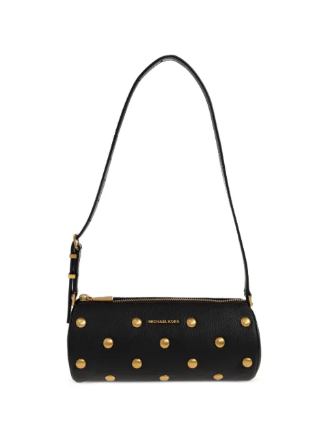Michael Michael Kors small Izzy stud-embellished shoulder bag Black 32T6AZYC1L