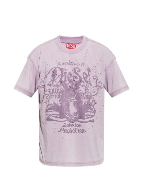 Diesel T-Norm-AA8 graphic-print T-shirt Purple A228870PLBQ