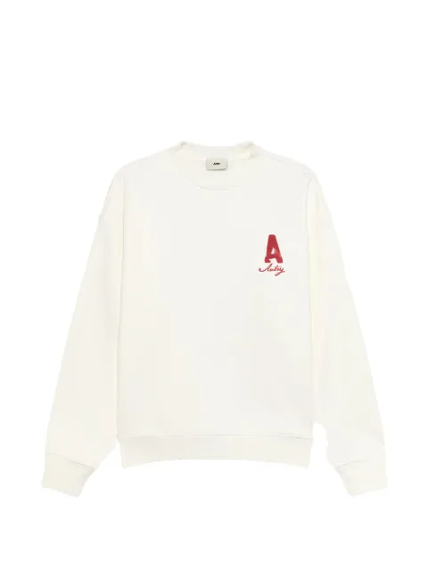 Autry Heritage sweatshirt with washed effect Neutrals SWPX114A
