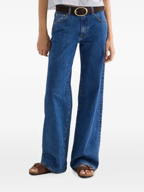 TWP belt-loops jeans Blue 28074W389