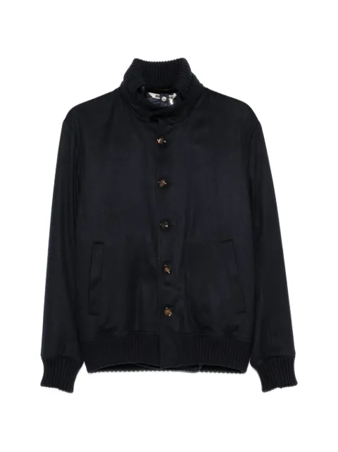 Kired button-up cashmere jacket Blue WRONDS1W6818019