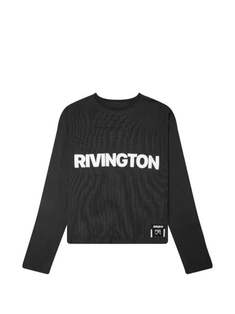 RRR123 Anti Death graphic-print sweater Black ATDTLS08MECH
