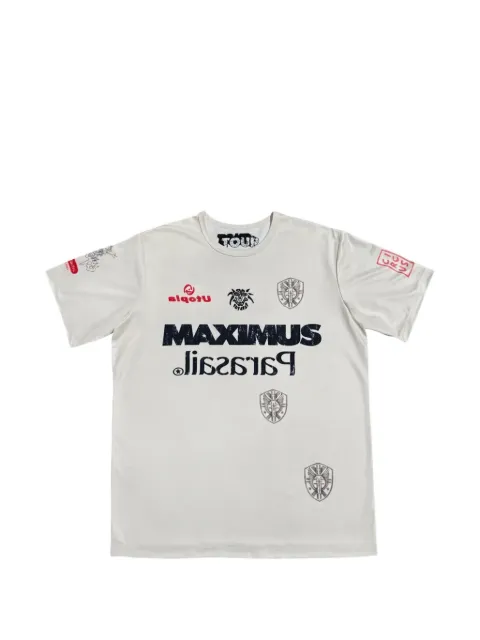 Travis Scott graphic-print short-sleeve T-shirt White TSUC99