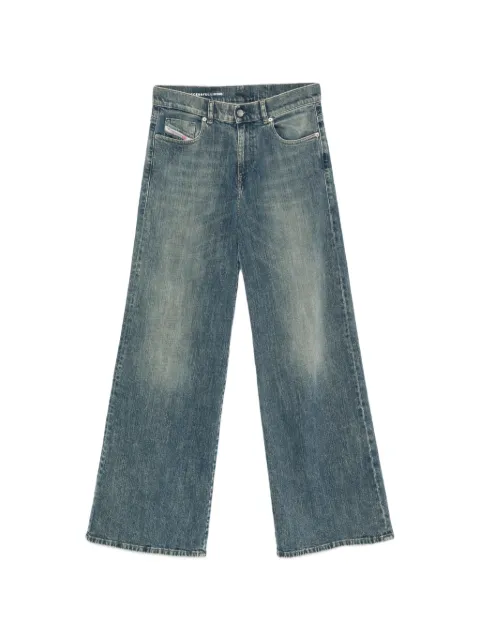 Diesel faded flared jeans Blue A03624007EJ