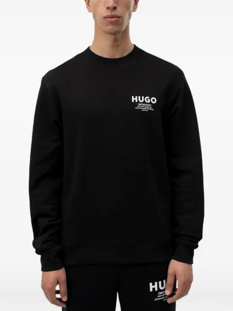 HUGO logo-print sweatshirt Black 50572772