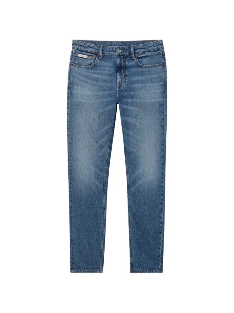 Calvin Klein whiskered faded jeans Blue LV04RF742GR7O