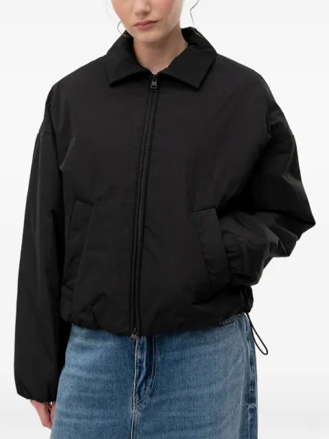 HUGO zip-up drawstring jacket Black 50563090
