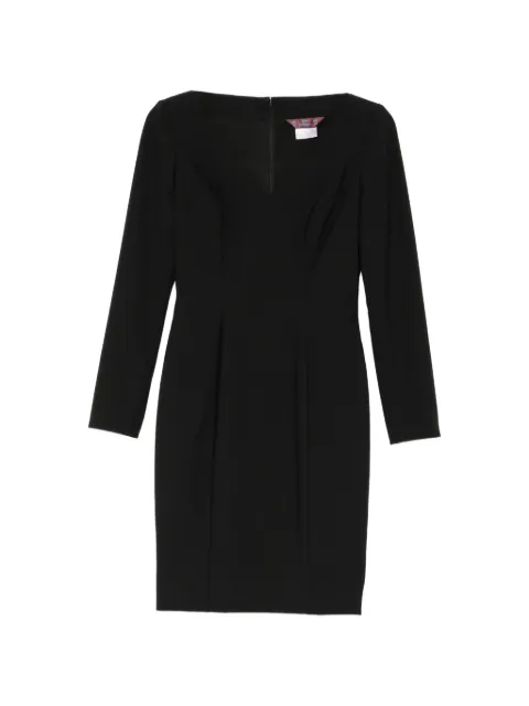 John Galliano Pre-Owned 1997 tailored midi dress Black CSVM9395