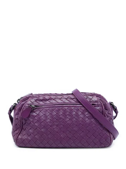 Bottega Veneta Pre-Owned 2012-2026 Nappa Intrecciato Camera Bag crossbody bag Purple ZGYBQMT7WW2I7ZZ8