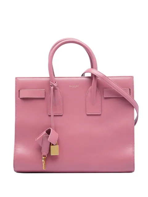 Saint Laurent Pre-Owned 2014 Small Leather Sac De Jour satchel Pink UBYKDKJYSYYJVS09