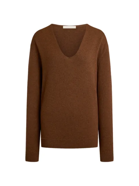12 STOREEZ V-neck sweater Brown 134623