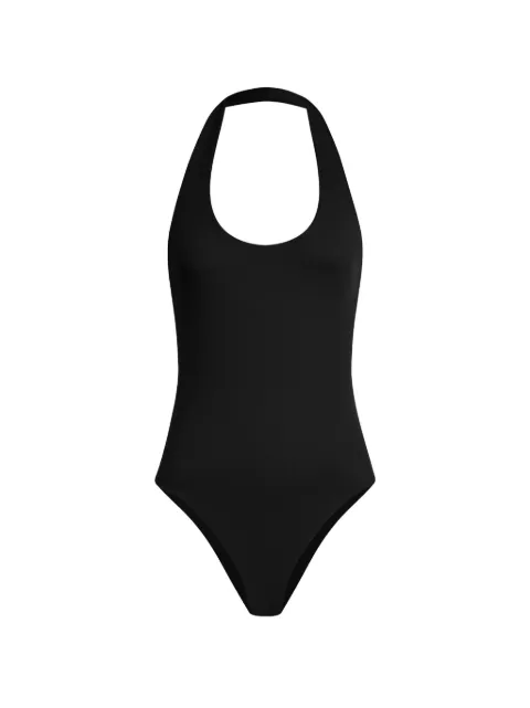 12 STOREEZ Naomi halterneck bodysuit Black 138234