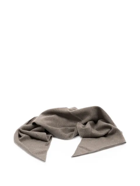 Brunello Cucinelli embellished cashmere scarf Neutrals M12201889C9986