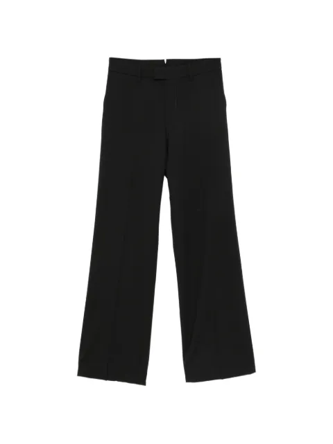 Berwich Patrizia pressed-crease straight-leg trousers Black FA1755X