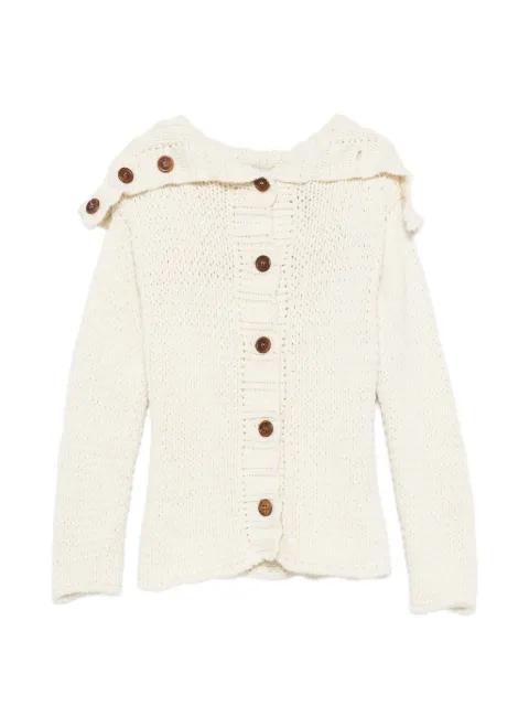 Dolce & Gabbana Pre-Owned 2000s button-up cardigan Neutrals DG250CEQ