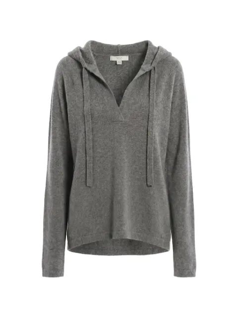 Malo V-neck hoodie Grey DXA406F1L21