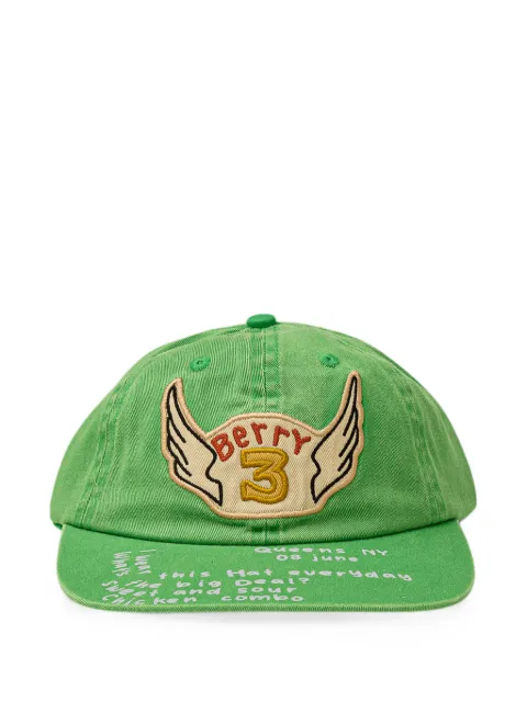 GV Gallery Chicken Combo logo-patch baseball cap Green GV049