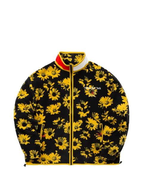 Awake NY x Tommy Hilfiger sunflower-print fleece jacket Black DM0DM17852BLK