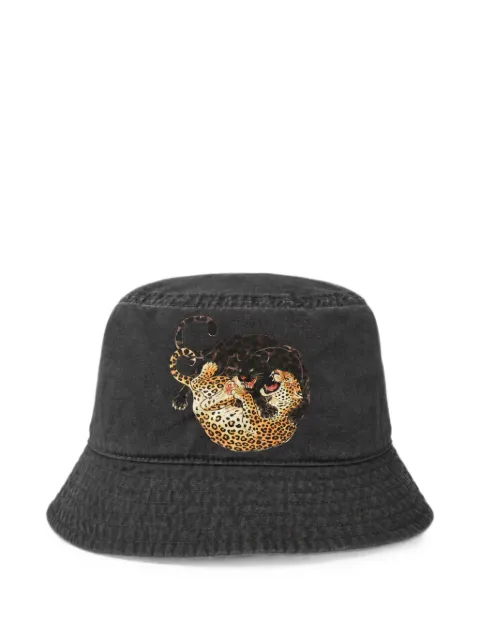 Melt graphic-print bucket hat Black MSBUC5404
