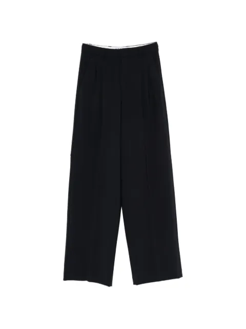 ROSSI Noa pleated trousers Blue 70049545