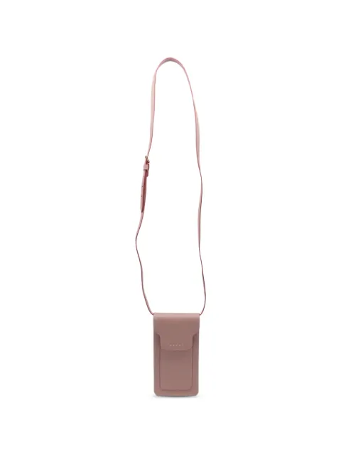 Marni Pre-Owned 2020s leather phone case Pink GILTPUUSAC761097W