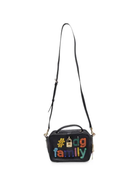Dolce & Gabbana Pre-Owned DG Family crossbody bag Black GILTPUUSBA746248W