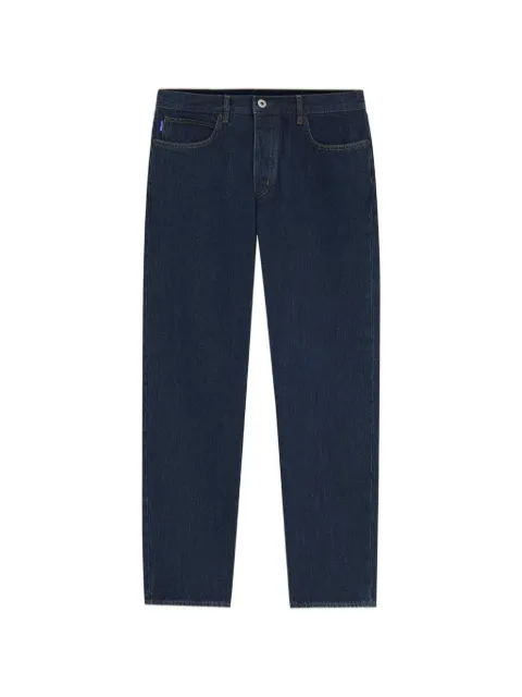 HUGO Jonah logo-patch straight-leg jeans Blue 50572762