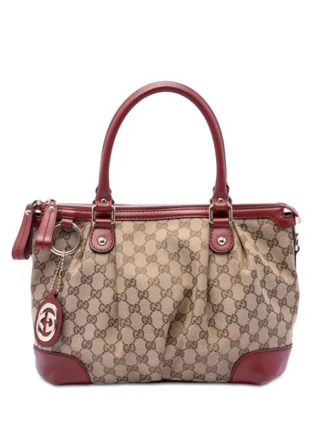 Gucci Pre-Owned 2016-2026 GG Canvas Sukey satchel Neutrals 27KLQV4R6QKZROW1