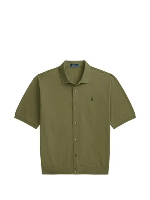 Polo Ralph Lauren logo-embroidered short-sleeve shirt Green 710B18514001