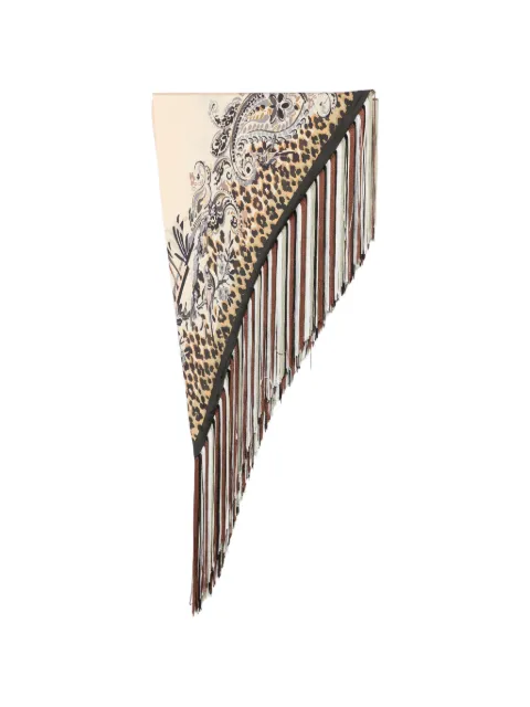 ETRO leopard-print shawl Neutrals WAXA0023AK19J