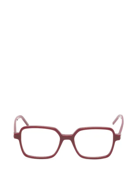 Saint Laurent Eyewear square-frame glasses Red SLM139