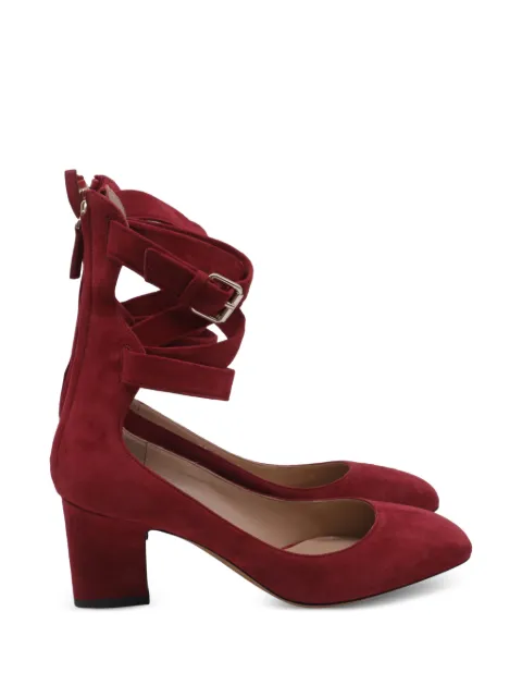Valentino Garavani Pre-Owned Late 2010s buckle strap pumps Red GILTPUUSSH750439W