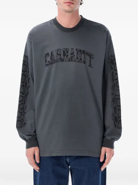 Carhartt WIP L/S Camo Snake T-shirt Black I036387