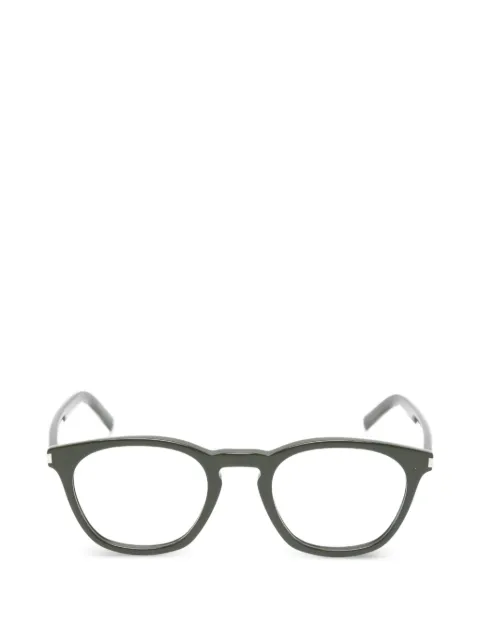 Saint Laurent Eyewear round-frame glasses Green SL28OPT