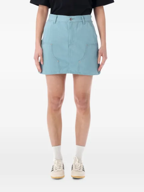 Carhartt WIP mini maeve double knee skirt Blue I034836