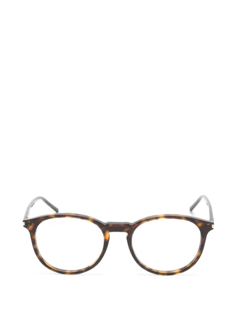 Saint Laurent Eyewear round-frame glasses Brown SL106