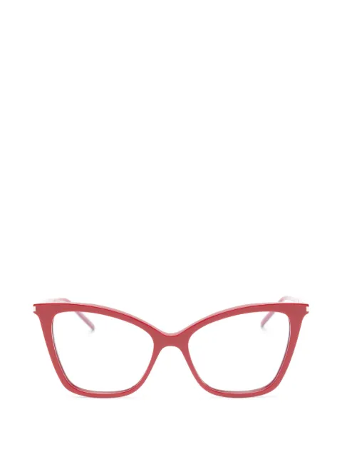 Saint Laurent Eyewear cat-eye glasses Red SL386