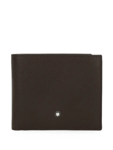 Montblanc leather wallet Brown 223023EBONY