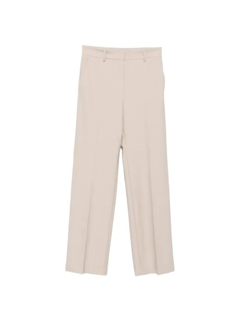 Antonelli Robinia pressed-crease straight-leg trousers Neutrals ROBINIAJ8376R